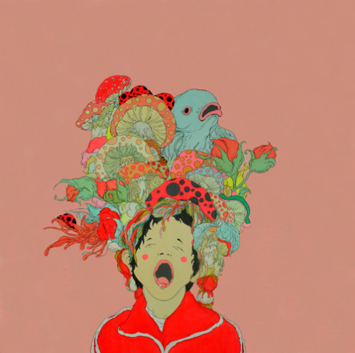 psychedelic art of Zhou Fan