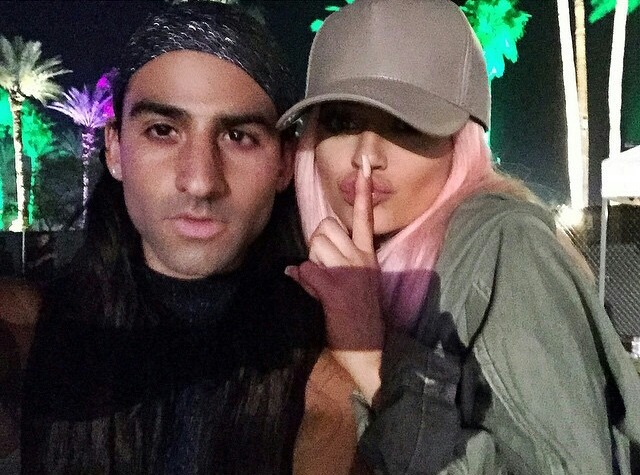 jenner-news:   carytauben:   “Kary &amp; Kylie @kyliejenner #chella” 
