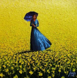secretdreamlife:  Umbrella Lady By Dima Dmitriev http://secretdreamlife.tumblr.com 