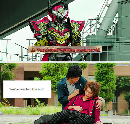 noboritaiga: Kamen Rider Gaim + screenshotsofdespair