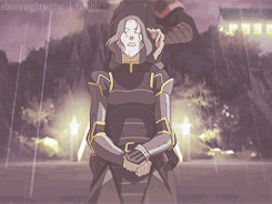 ebonynightwriter:   Parallels | Tenzin and Lin refusing to give Korra up to the