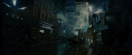 evilnol6:  .”Blade Runner” directed by Ridley Scott     fun movie fact: Harrison Ford was forced by the studio to do the narration , as they believed the audience wouldn’t be mentally capable of keeping up with the (fairly complicated, but far