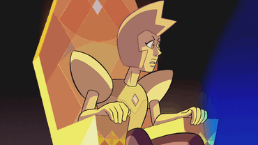 Yellow Diamond had a lot of reaction GIFy moments in “The Trial,” I couldn’t