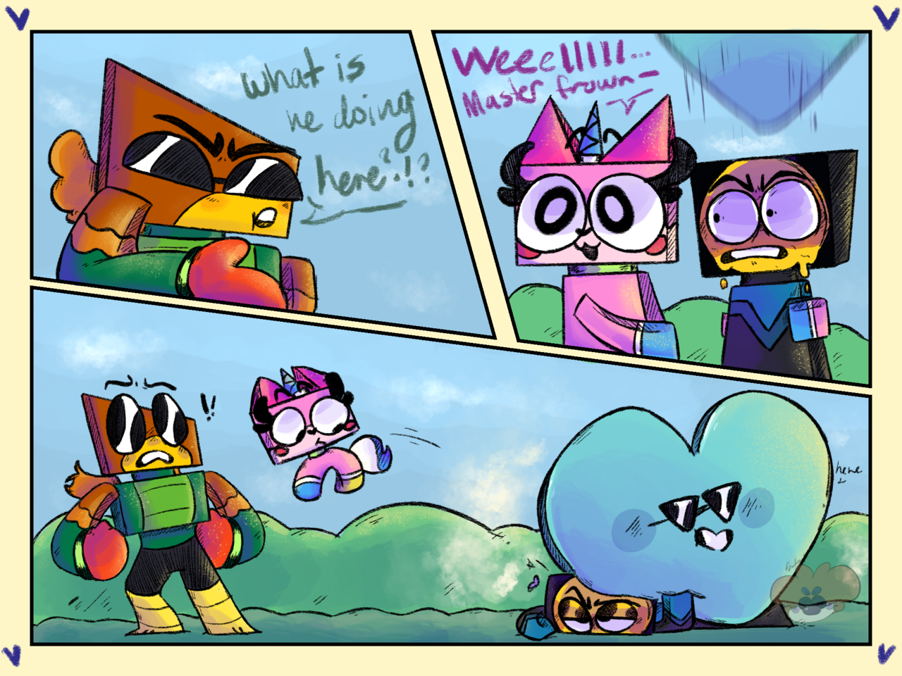 unikitty dr fox plush