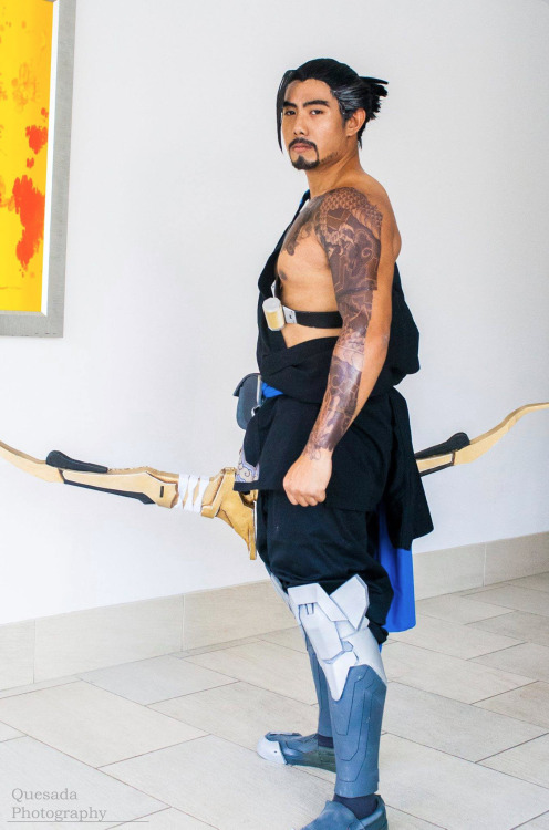 nightmareloki:  raekaytho:  My (unfinished) Hanzo cosplay from Overwatch taken at Dragoncon! The Mercy cosplayer is @killersgrinon.  SUPER well done, dude!! I can’t wait to see how it looks when finished completely! Ahh! Making me want to try for a