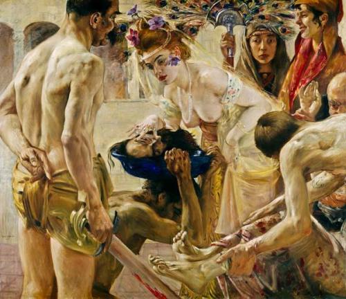 Porn photo colourthysoul:  Lovis Corinth - Salome II