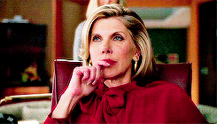  make me choose: Diane Lockhart or Alicia Florrick   Diane Lockhart because Alicia