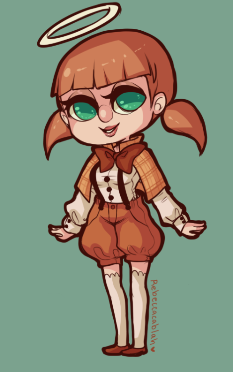 rebeccacablah:  i drew my ac character really fast so it looks like poop ehhh
