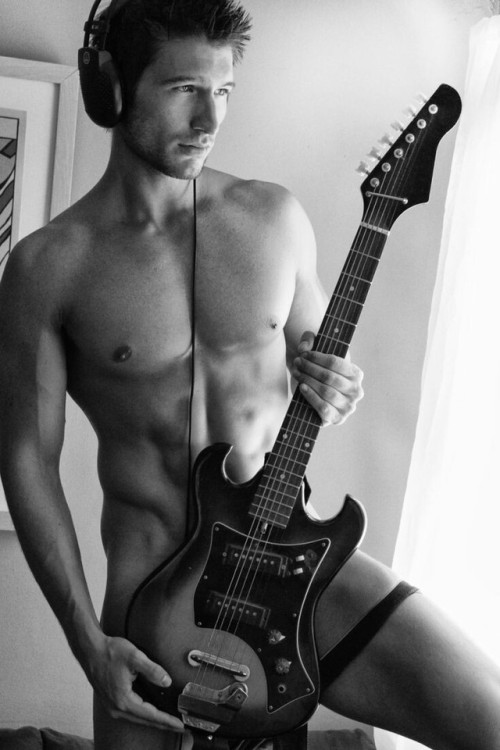 Porn photo Guitar hunks