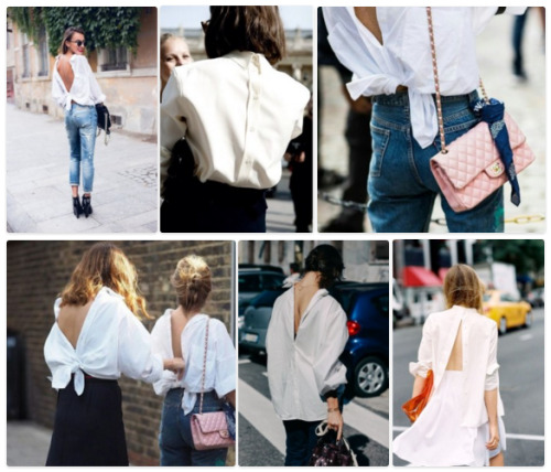 How to create different styles with a white shirt