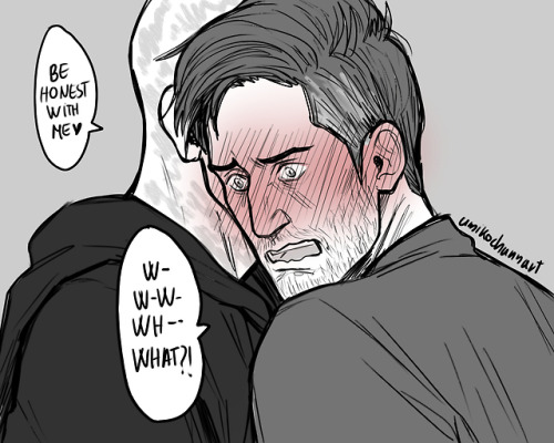 umikochannart:He just wanted to give Wade back the knife he dropped