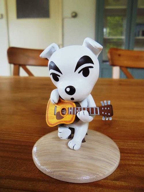 ladyjoyceley: K.K. Slider WIPFinished painting him! I didn’t take very many pictures during th