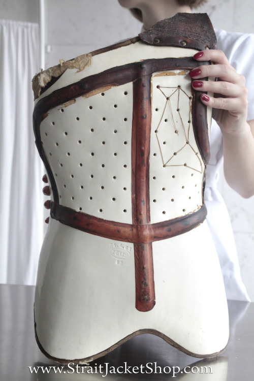 Vintage Orthopedic Back Brace for S size female figure.As stamp indicates, it is probably from 1961 