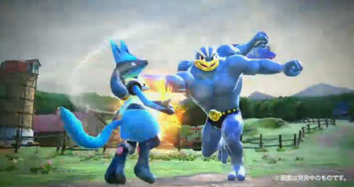 tinycartridge:Pokken Tournament is happening ⊟A Pokemon fighting game from Bandai Namco (makers of t