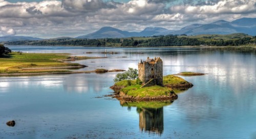 pagewoman:  Castle Stalker, Appin, Argyll, Scotland 