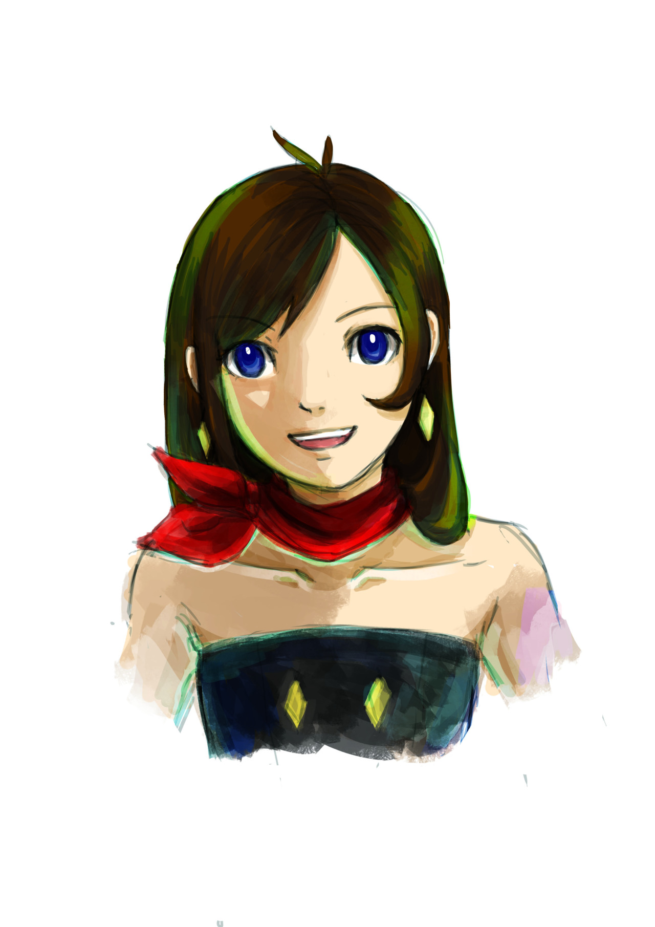 nohmasked: Ace Attorney characters with their usual hair undone.