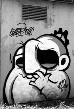 chechoxhiphop:  Graffiti in Carugate, Milan  Photo By: Paolitos 
