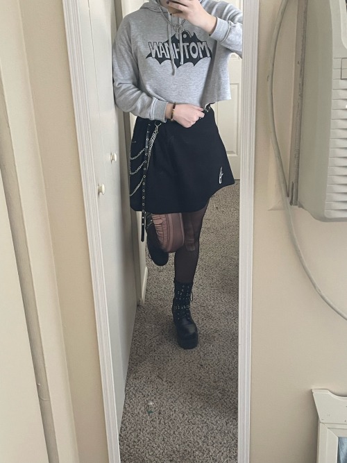 Outfit My Girlfriend Picked Out For Me! I Added The Belt And Chains.