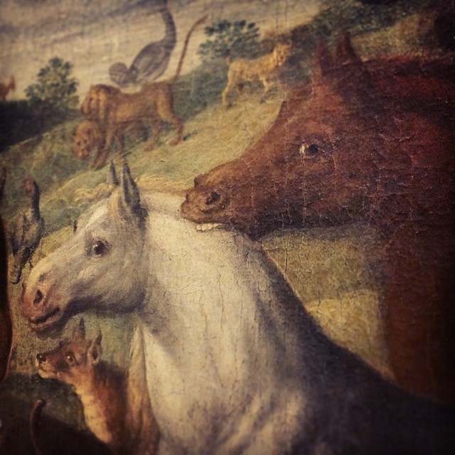 Today we went to the Polish National Museum and horses there were like “whatever