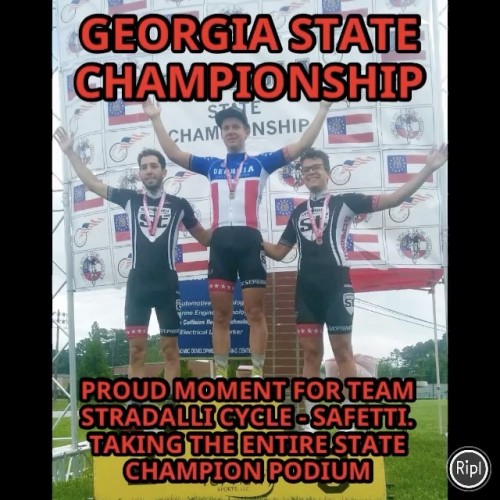 So proud of our Georgia boys for sweeping the entire state championship podium @stradalli_cycle@stra