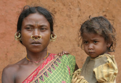 blackmagicalgirlmisandry:  mahakami:   	Janiguda, Orissa, India. Retlaw Snellac.   What are their names?
