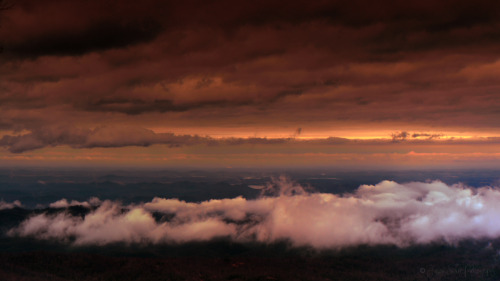 On top of the World at Sunset