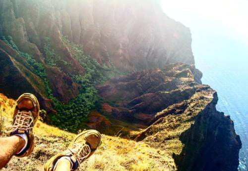 Hiking Awa'awapuhi. #hawaii #kauai #hilife #luckywelivehawaii #kauaiaswhy #fodaboiz #nualolo #awaawa