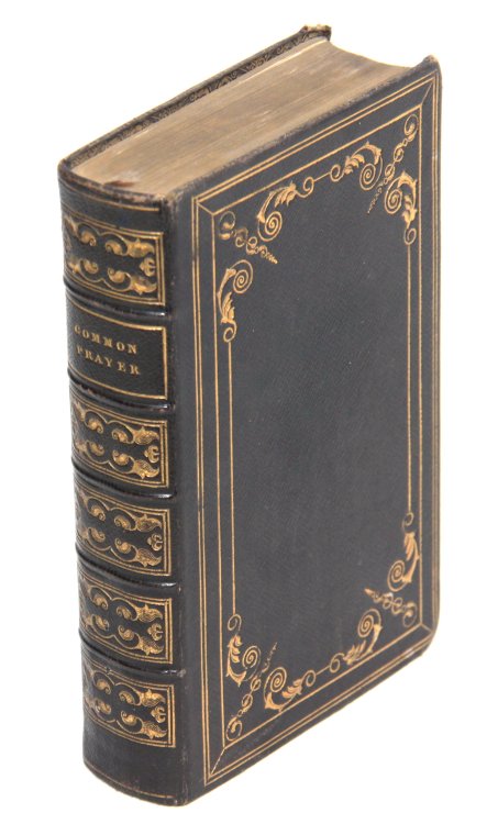 mid 19th century full leather bound Prayer Book 