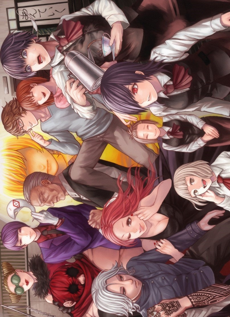 kenkamishiro:  Tokyo Ghoul by 吾妻 Permission to repost given by artist. 