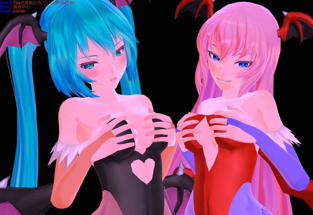 MMDAI Miku x Luka