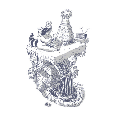 joelrosenburg:Joel Rosenburg: Illustration for Trash Panda.