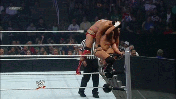 Looks like Cody was going commando under his golden trunks! No wonder he was bulging