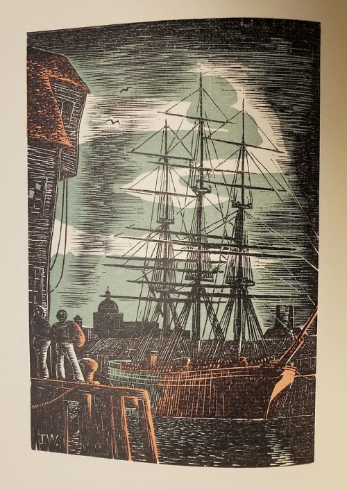 Wood engraving by John Worsley From: Cubbin, Thomas. The wreck of the Serica : a narrative of 1868. 