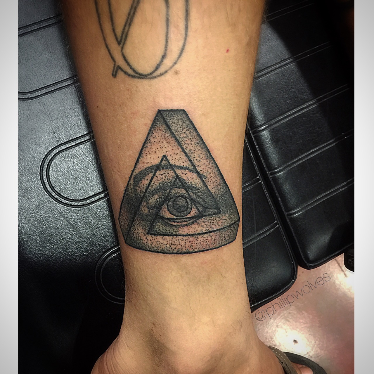 Penrose Triangle Tattoo  GeekyTattoos