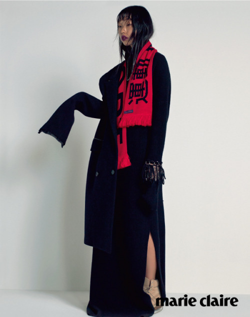 Park Hee Jeong for Marie Claire Korea, October 2015