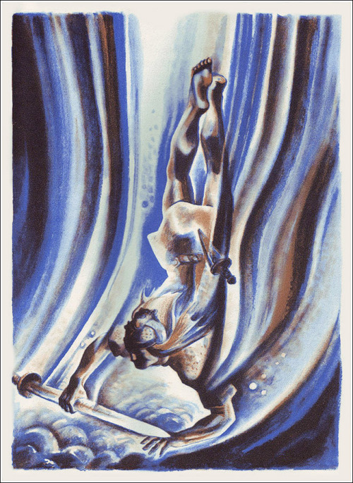 Beowulf.New York: Heritage Press, 1939.Illustrations By Lynd Ward. 
