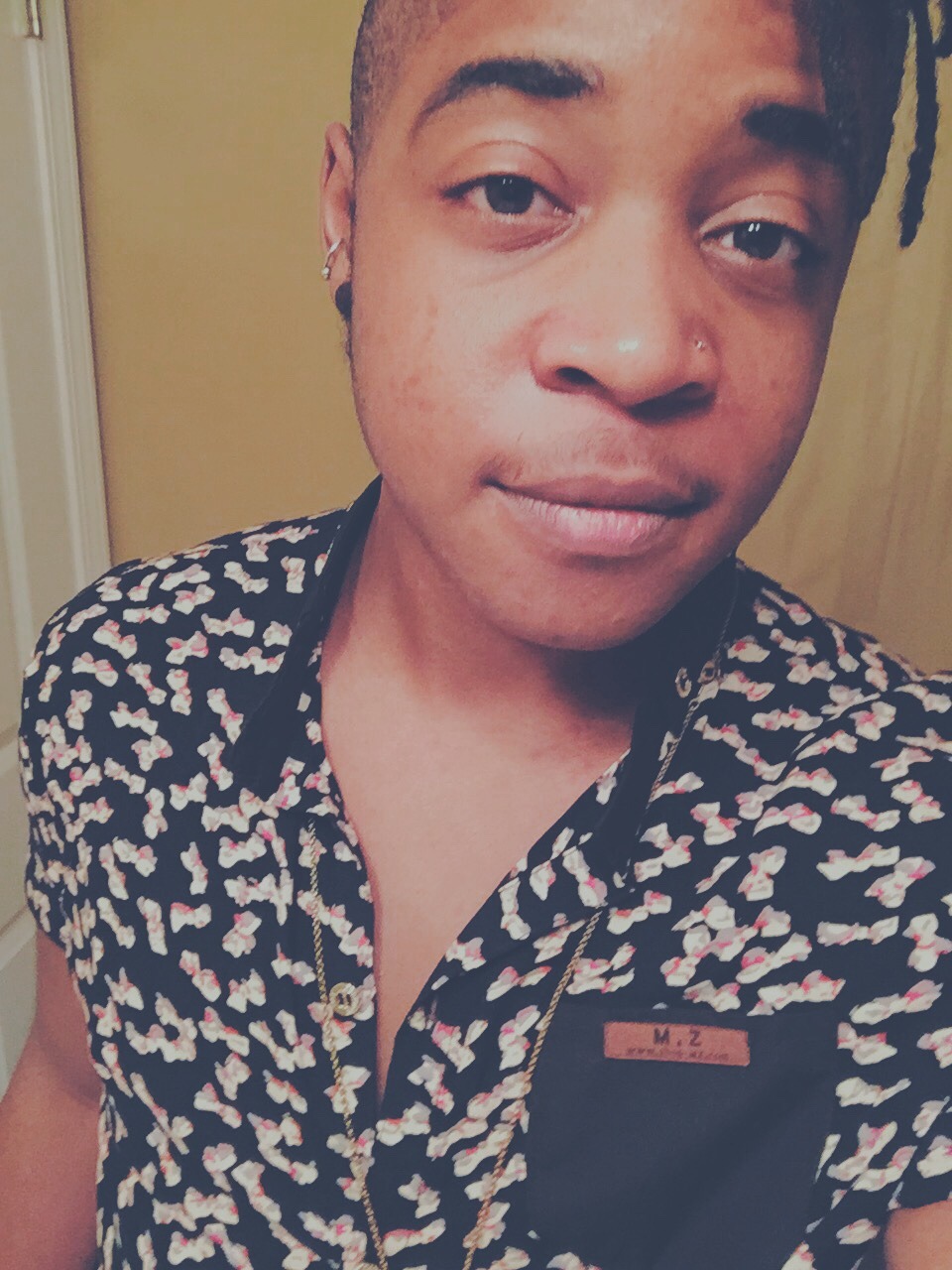 byoboi:Chris, 22, transgentle, Non binary, unapologetically black #blackout