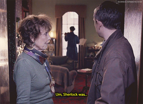 aconsultingdetective:Legit Johnlock ScenesP.S. If you hear us making out, even out of schedule, put 