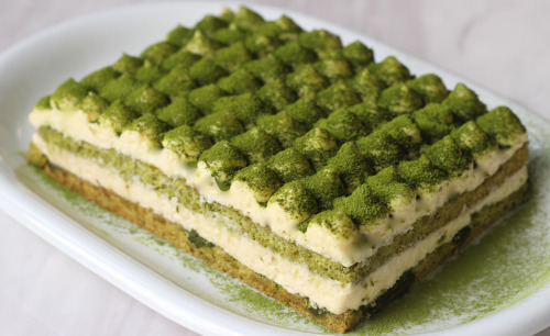 delectabledelight: Matcha Tiramisu (by honey drizzle)