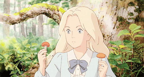 soramatsuzaki:You sure know a lot about mushrooms, Marnie.Father taught me when I was little. I once