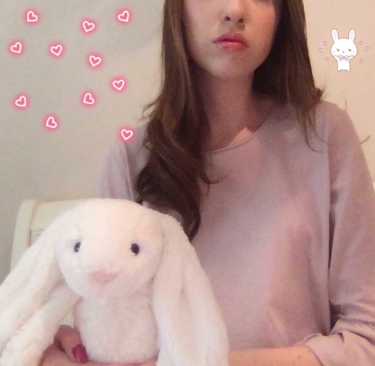 michellemabelle3120:  Just a Baby and her Bashful Bunny 