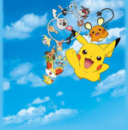 zuperblog:  Art from the Pokemon short: Pikachu,