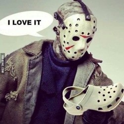 9gag:  Well, the Crocs are going to be his
