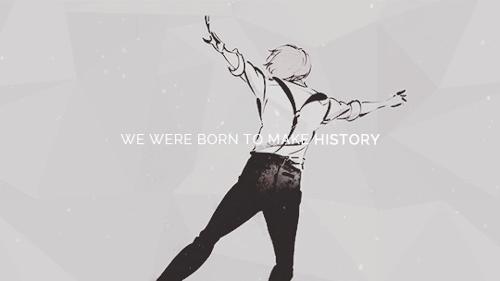 dazaiosamu:Yuri On Ice! OP: History Maker