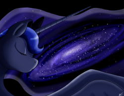 theponyartcollection:  Endless Night by ~godzilla3092