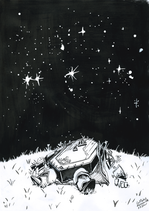 GW2 Inktober Day 8: Star We’ll miss you, buddy.is it even possible to stargaze in the mists? i