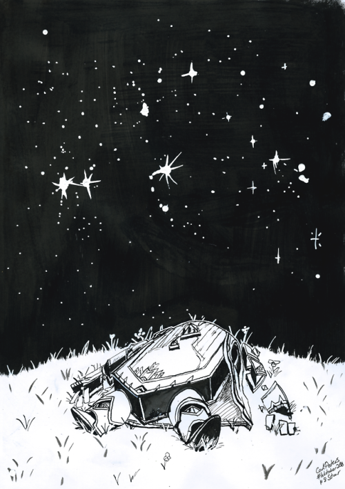 GW2 Inktober Day 8: Star We’ll miss you, buddy.is it even possible to stargaze in the mists? i imagi