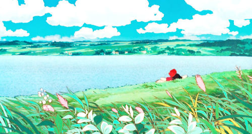 aprettyfire: Favorite Ghibli Scenery for maj0rasmasquerade