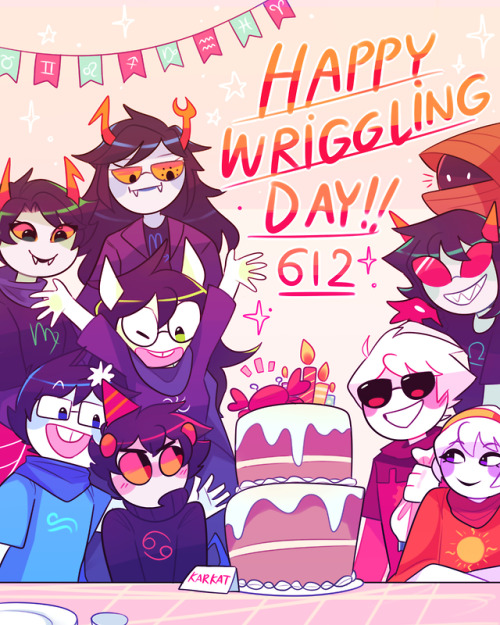 crystalrina:-Happy Wriggling Day Karkat!-