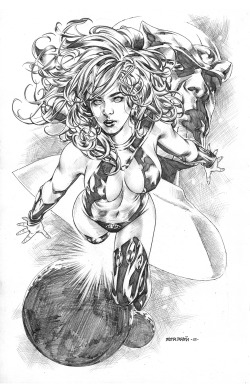 comicbookwomen:  Starfire-Michael Sta. Maria